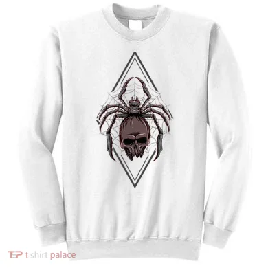 Tarantula Skull Spider Sweatshirt