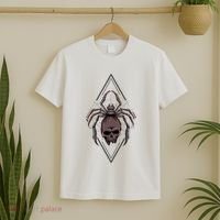 Tarantula Skull Spider T-Shirt thumb 2