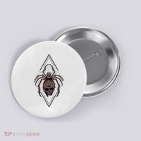 Tarantula Skull Spider Button thumb 0
