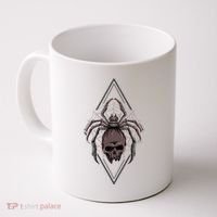 Tarantula Skull Spider Coffee Mug thumb 0