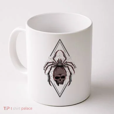 Tarantula Skull Spider Coffee Mug