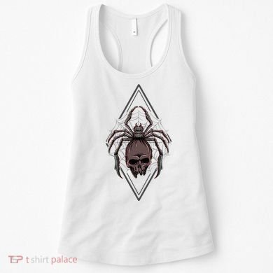 Tarantula Skull Spider Women's Tank Top