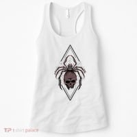 Tarantula Skull Spider Women's Tank Top thumb 0