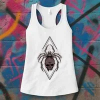 Tarantula Skull Spider Women's Tank Top thumb 3