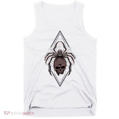 Tarantula Skull Spider Tank Top