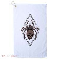 Tarantula Skull Spider Golf Towel thumb 0