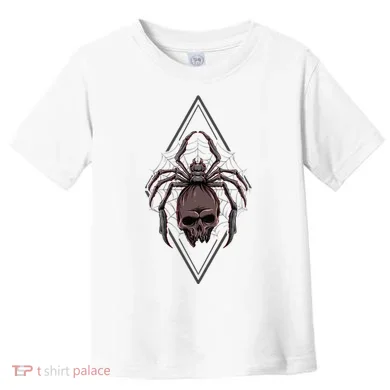 Tarantula Skull Spider Toddler T-Shirt