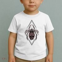 Tarantula Skull Spider Toddler T-Shirt thumb 2