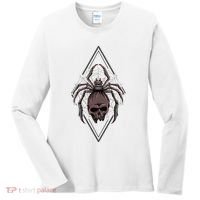 Tarantula Skull Spider Women's Long Sleeve Shirt thumb 0