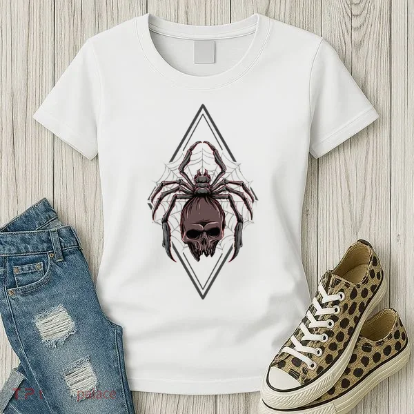Tarantula Skull Spider Women's T-Shirt