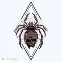 Tarantula Skull Spider Women's T-Shirt thumb 6