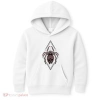 Tarantula Skull Spider Kids Hoodie thumb 0