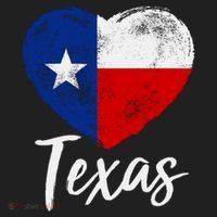 Texas Strong State Flag Heart Women's Sweatshirt thumb 2