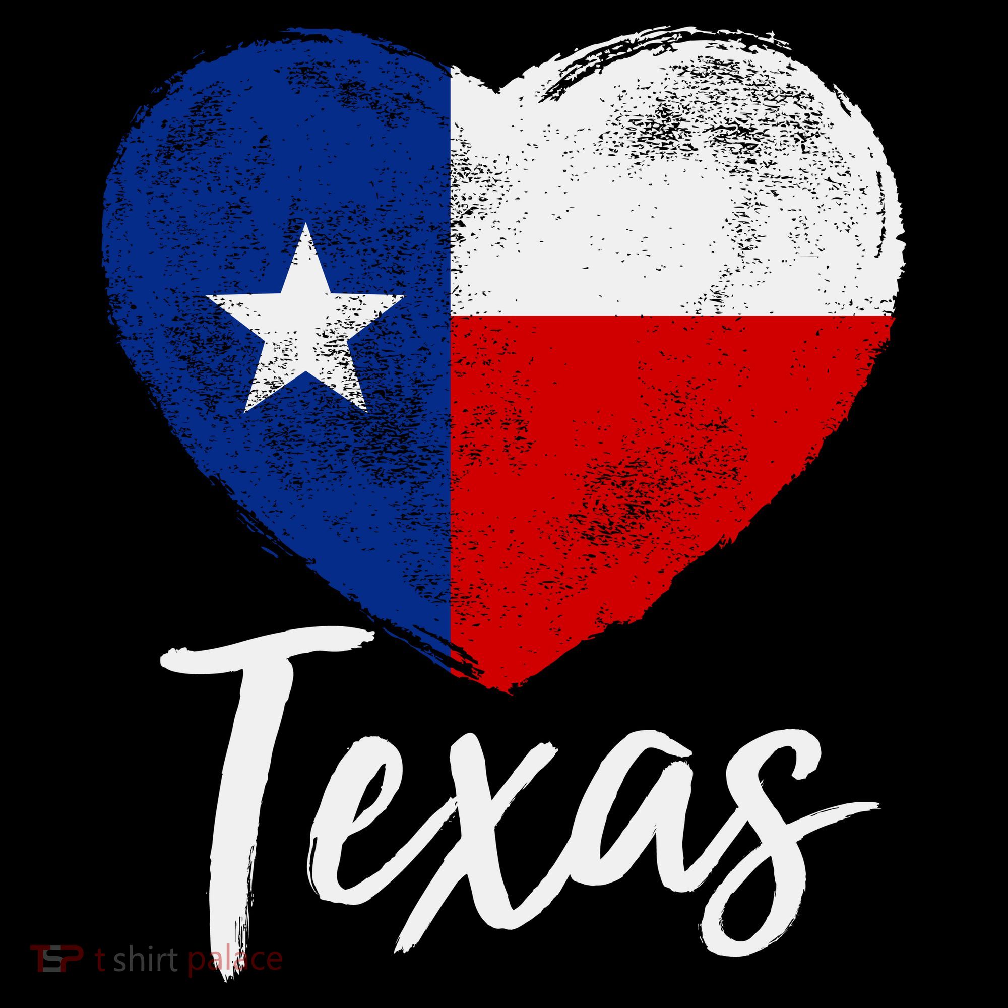 Texas Strong State Flag Heart Toddler Hoodie