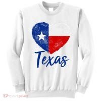 Texas Strong State Flag Heart Sweatshirt thumb 0