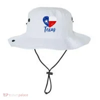Texas Strong State Flag Heart Bucket Hat thumb 0