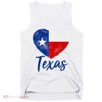 Texas Strong State Flag Heart Tank Top thumb 0
