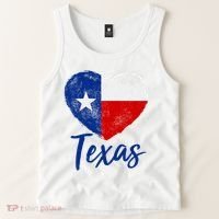 Texas Strong State Flag Heart Tank Top thumb 2