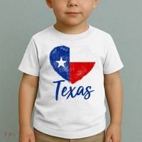 Texas Strong State Flag Heart Toddler T-Shirt thumb 2