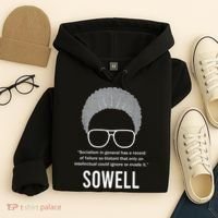 Thomas Sowell Socialism Quote Black History Month Hoodie thumb 4
