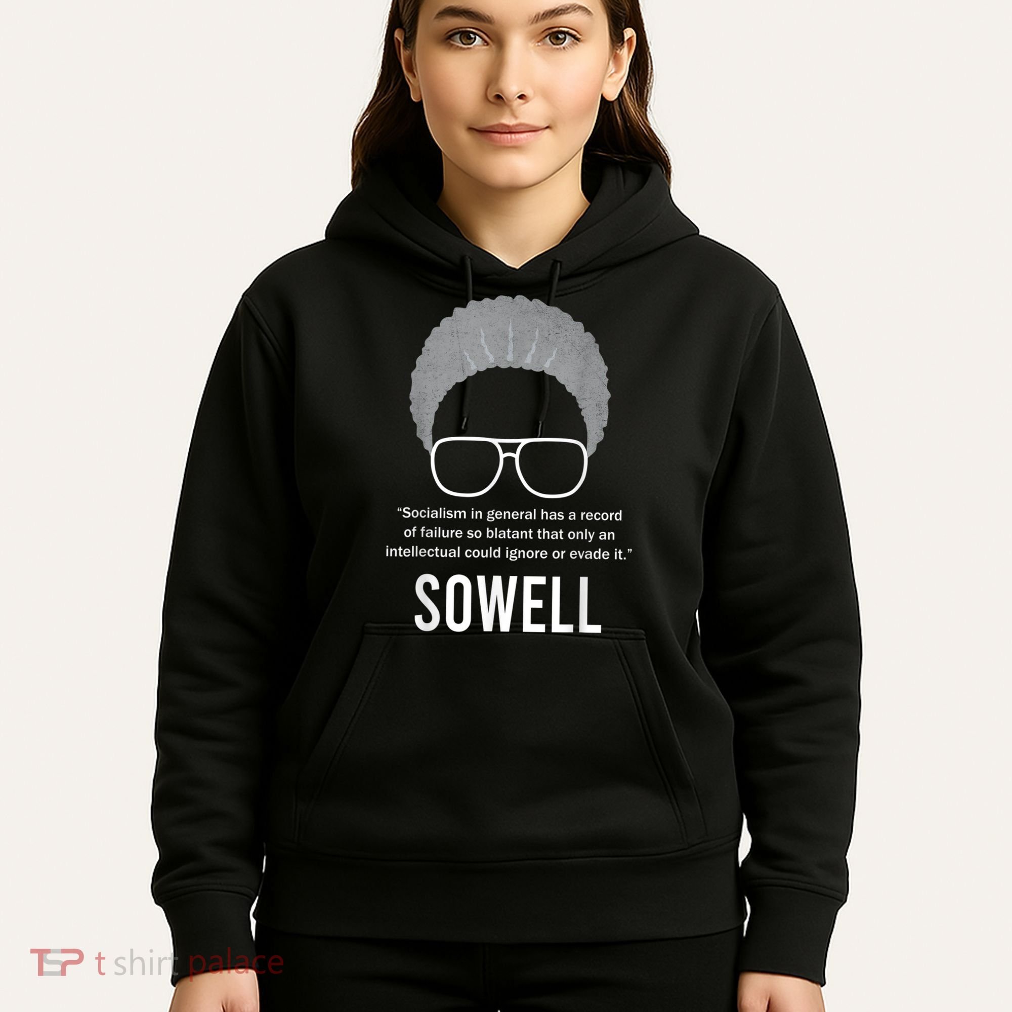 Thomas Sowell Socialism Quote Black History Month Hoodie