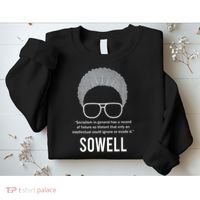 Thomas Sowell Socialism Quote Black History Month Sweatshirt thumb 2