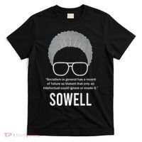Thomas Sowell Socialism Quote Black History Month T-Shirt thumb 0