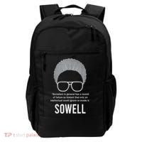 Thomas Sowell Socialism Quote Black History Month Backpack thumb 0