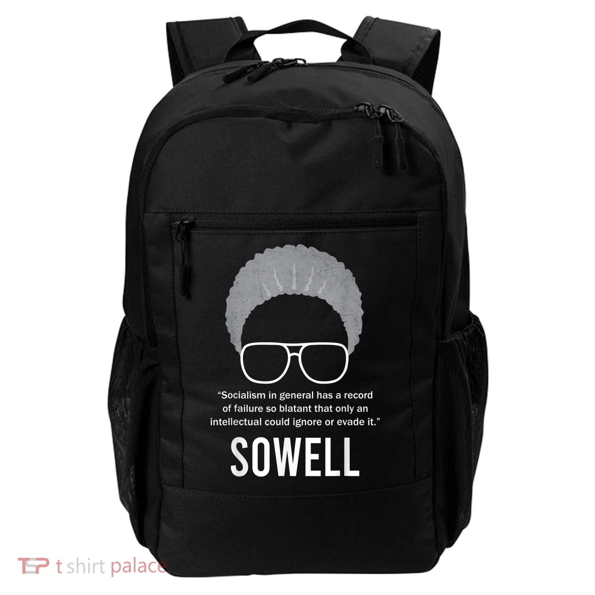 Thomas Sowell Socialism Quote Black History Month Backpack