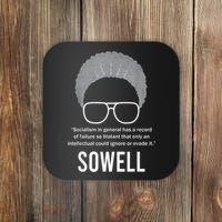 Thomas Sowell Socialism Quote Black History Month Coaster thumb 0