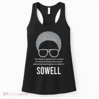 Thomas Sowell Socialism Quote Black History Month Women's Tank Top thumb 0