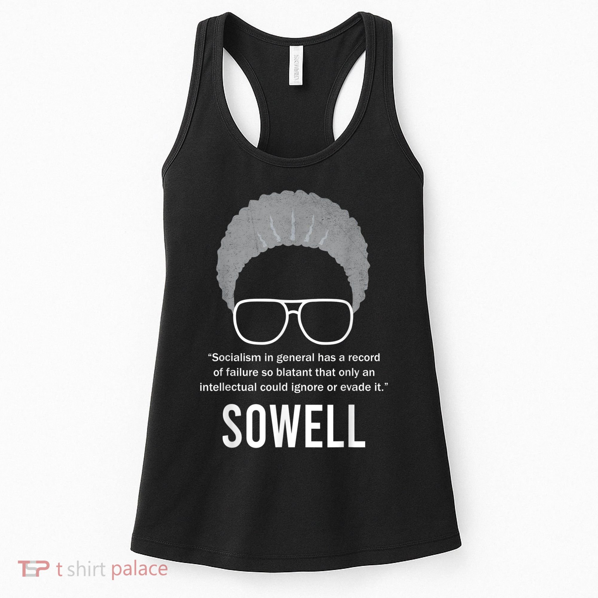 Thomas Sowell Socialism Quote Black History Month Women's Tank Top
