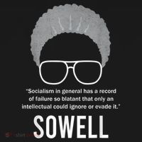 Thomas Sowell Socialism Quote Black History Month Baby Bodysuit thumb 2