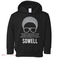Thomas Sowell Socialism Quote Black History Month Toddler Hoodie thumb 0