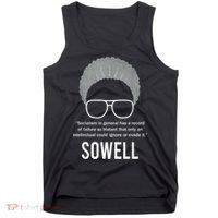 Thomas Sowell Socialism Quote Black History Month Tank Top thumb 0