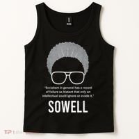 Thomas Sowell Socialism Quote Black History Month Tank Top thumb 2