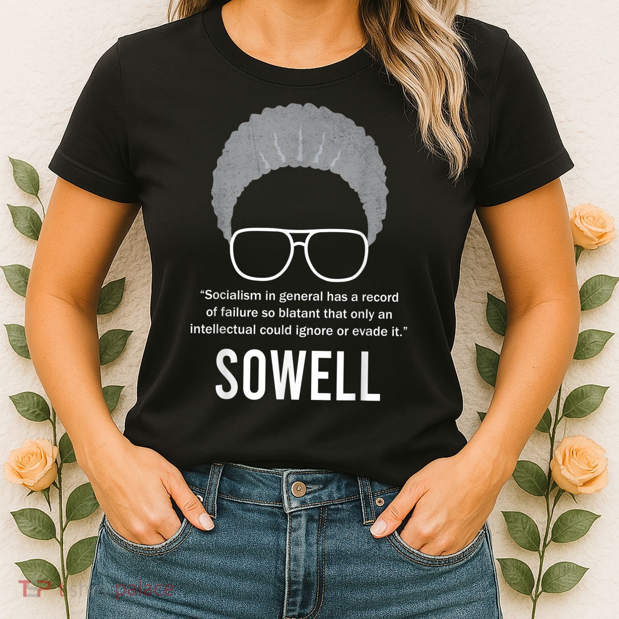 Thomas Sowell Socialism Quote Black History Month Women's T-Shirt