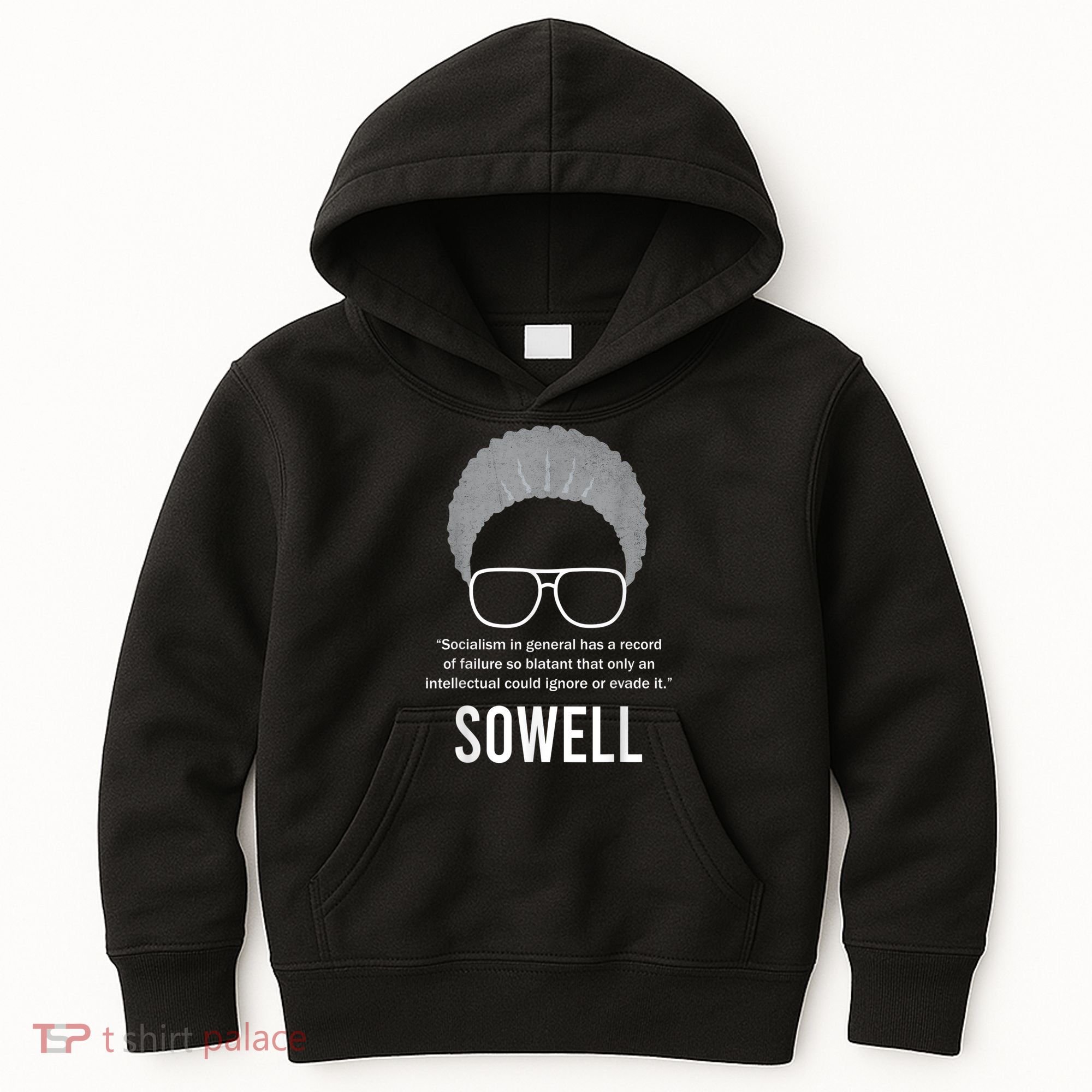 Thomas Sowell Socialism Quote Black History Month Kids Hoodie