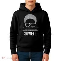 Thomas Sowell Socialism Quote Black History Month Kids Hoodie thumb 4