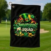 The Shenanigans Squad  Golf Towel thumb 1