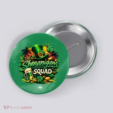 The Shenanigans Squad  Button
