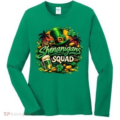 The Shenanigans Squad  Women's Long Sleeve Shirt
