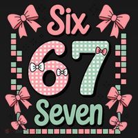 Trendy Six Seven 67 Meme 6-7 Cute Funny Bucket Hat thumb 4