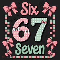 Trendy Six Seven 67 Meme 6-7 Cute Funny Beanie thumb 2