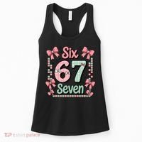 Trendy Six Seven 67 Meme 6-7 Cute Funny Women's Tank Top thumb 0