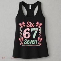 Trendy Six Seven 67 Meme 6-7 Cute Funny Women's Tank Top thumb 3