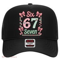 Trendy Six Seven 67 Meme 6-7 Cute Funny Hat thumb 0