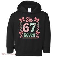Trendy Six Seven 67 Meme 6-7 Cute Funny Toddler Hoodie thumb 0