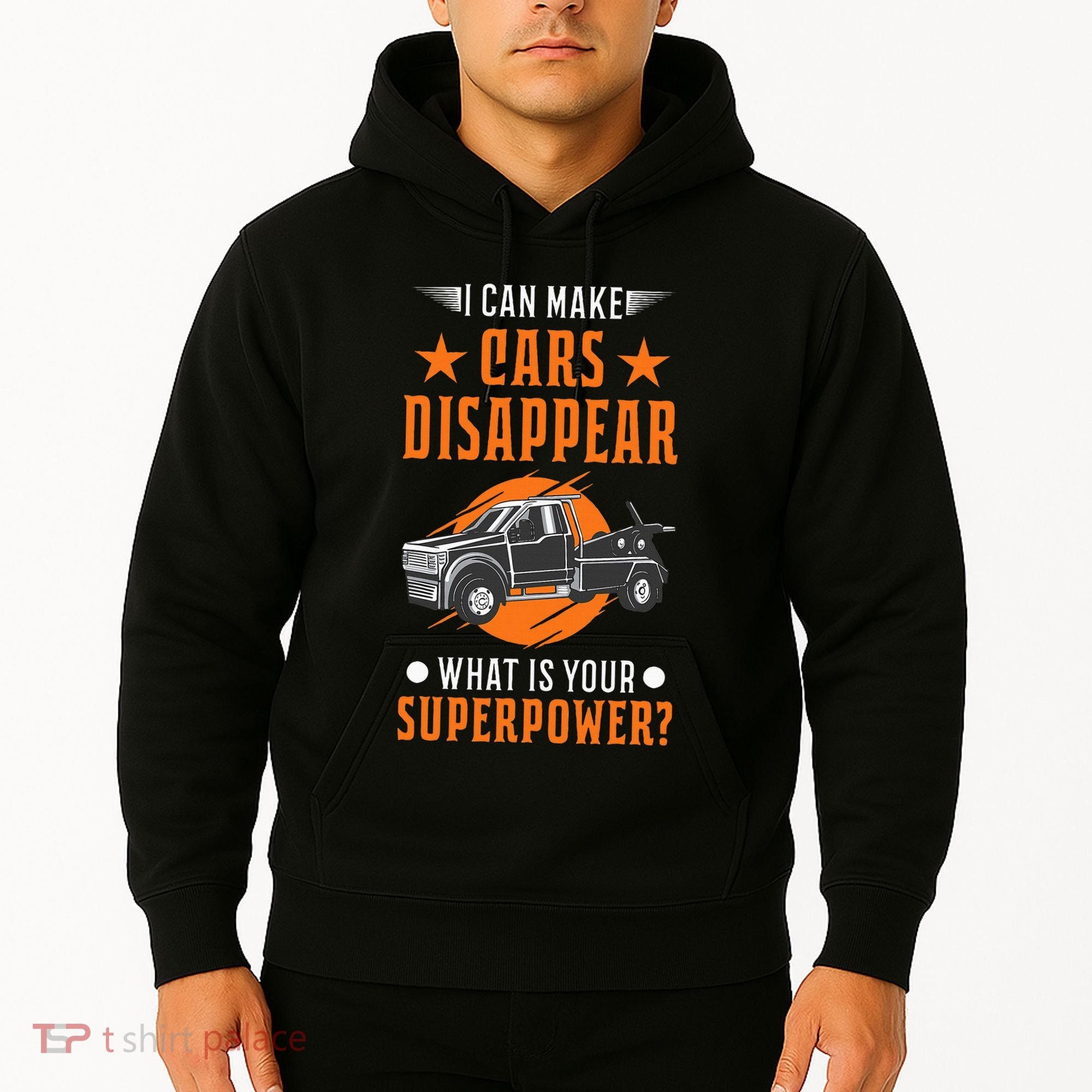 Towing Service Super Power Tow Truck Hoodie