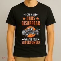 Towing Service Super Power Tow Truck T-Shirt thumb 3